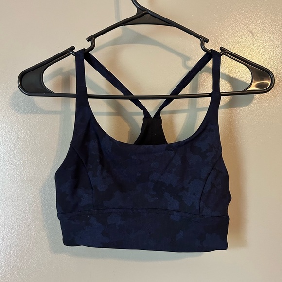 Lululemon train times bra in heathered black size 2 - Picture 1 of 5